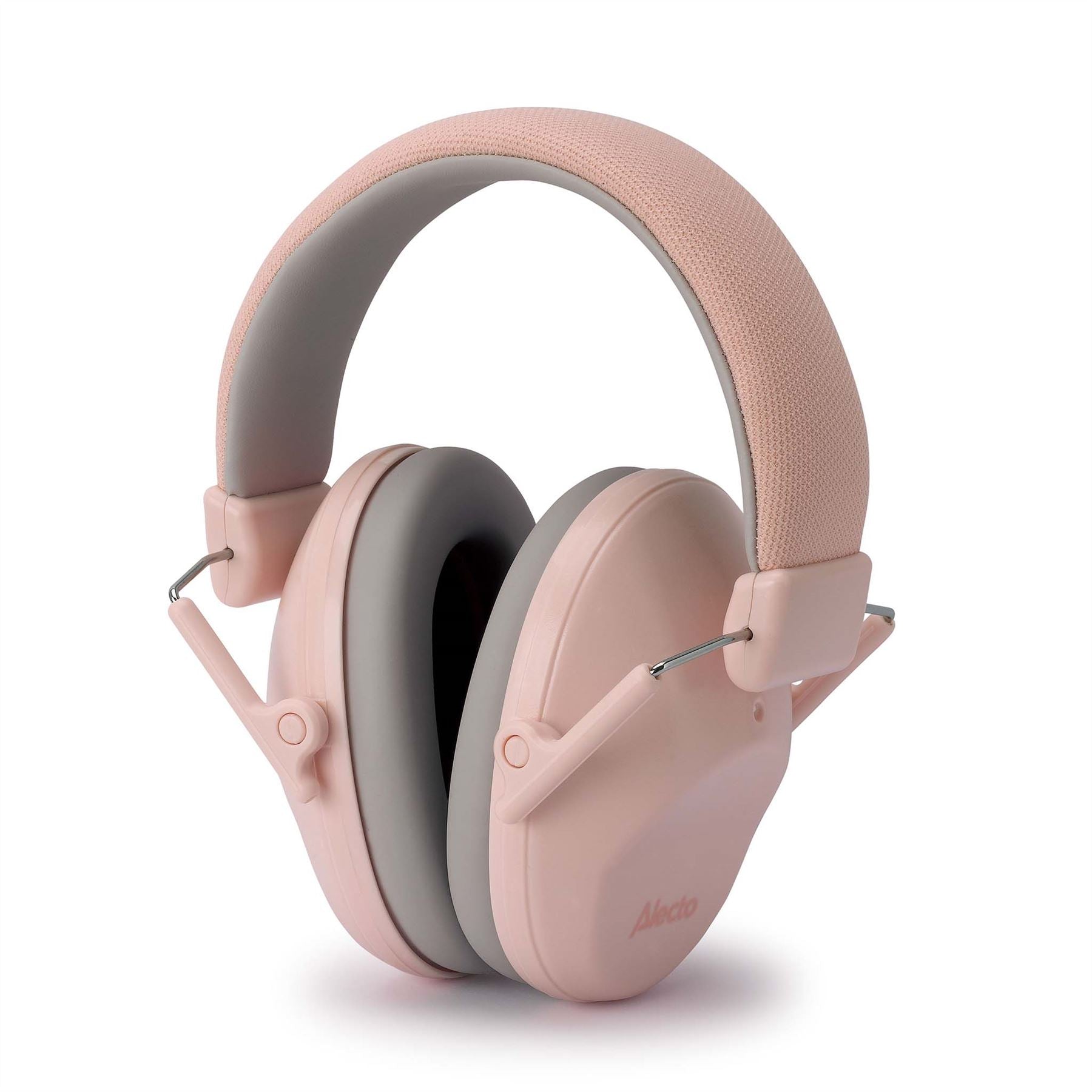 Alecto BV73PK Kids Ear Defenders Children, Age 5-17, Certified 25dB, Adjustable Size, Noise Cancelling Headphones Kids, Ear Defenders Autism, Ear Muffs for Toddler, Boys, Girls, School - Pink