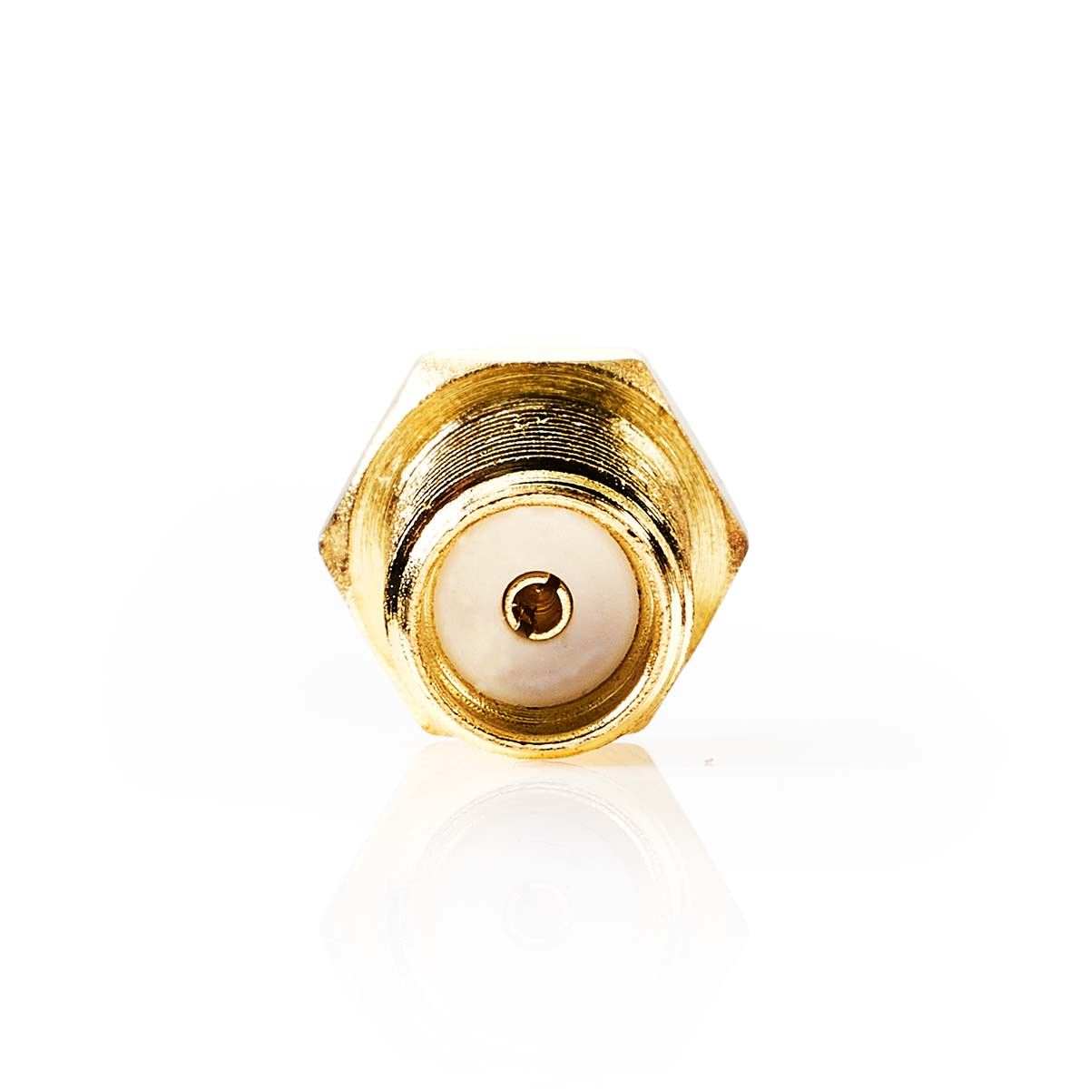 Nedis SMA Adapter | SMA Female | TS9 | Gold Plated | 50 Ohm | Straight | Copper | Gold | 2 pcs | Box