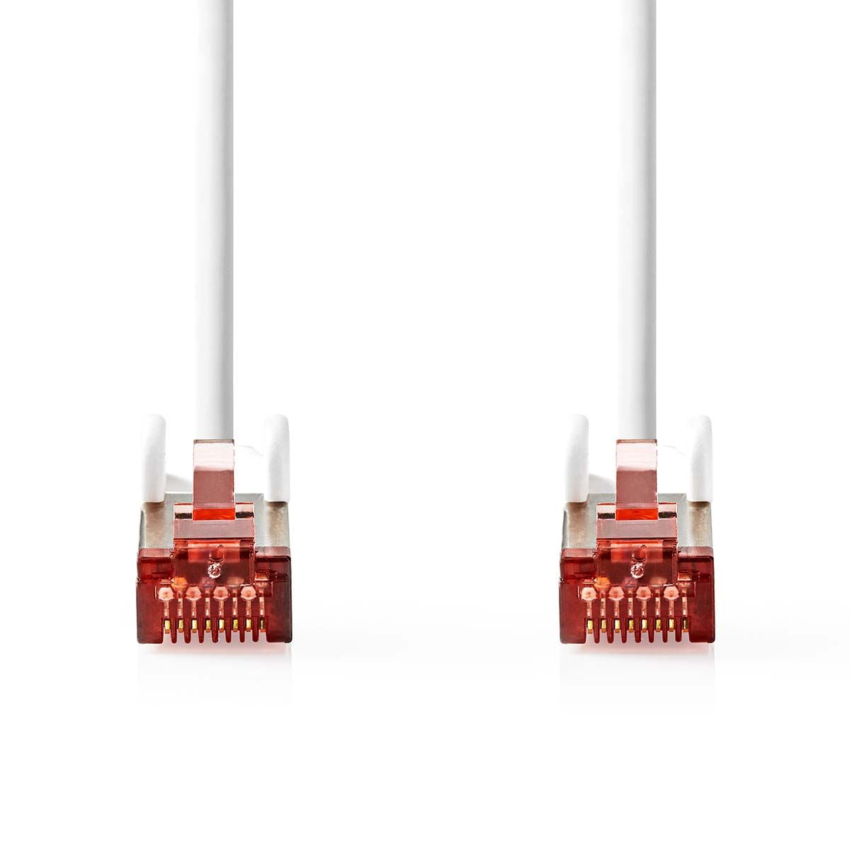 Nedis CAT6 Network Cable | RJ45 Male | RJ45 Male | S/FTP | 30.0 m | Round | LSZH | White | Envelope