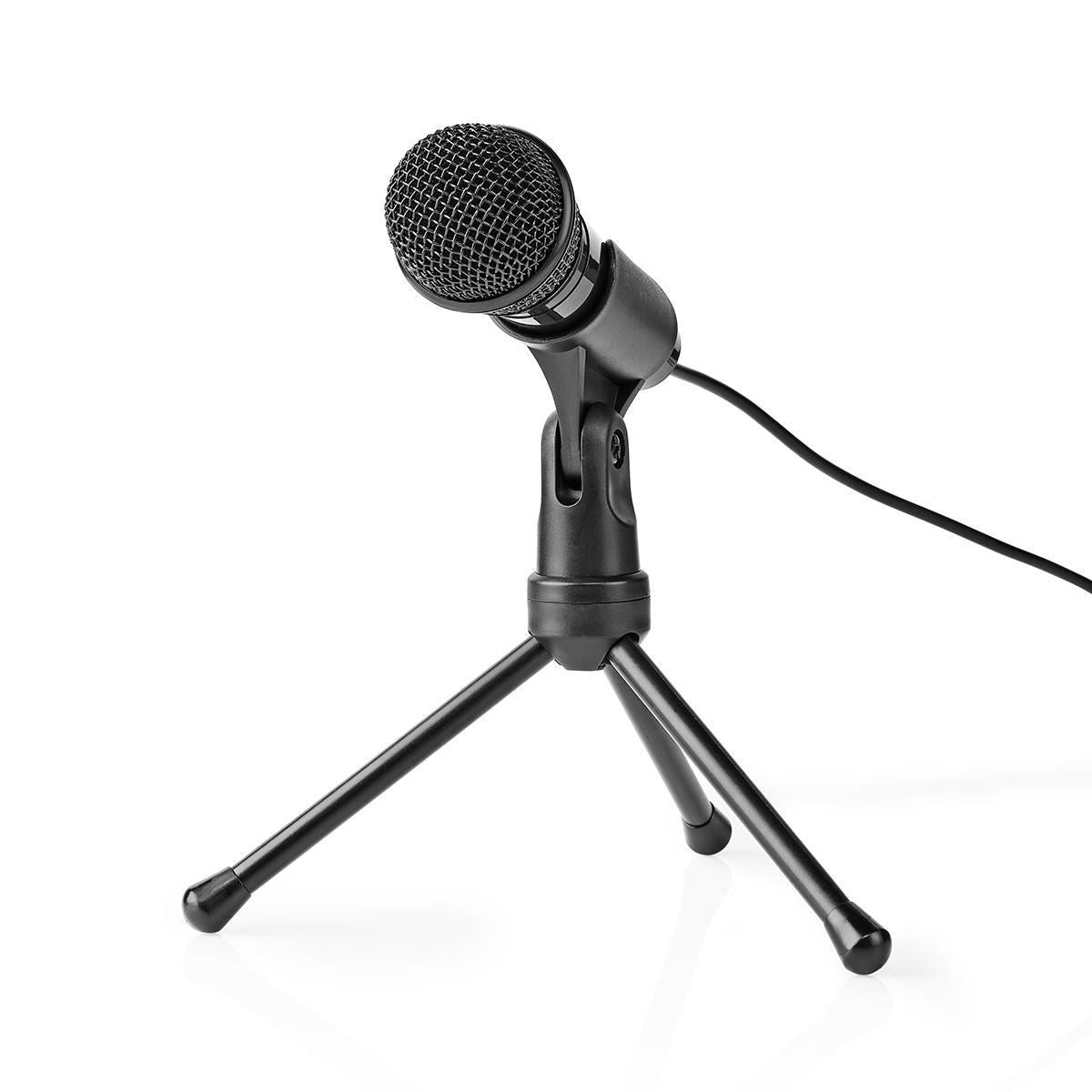 Nedis Microphone | Used for: Desktop / Notebook / Smartphone / Tablet | Wired | 1x 3.5 mm