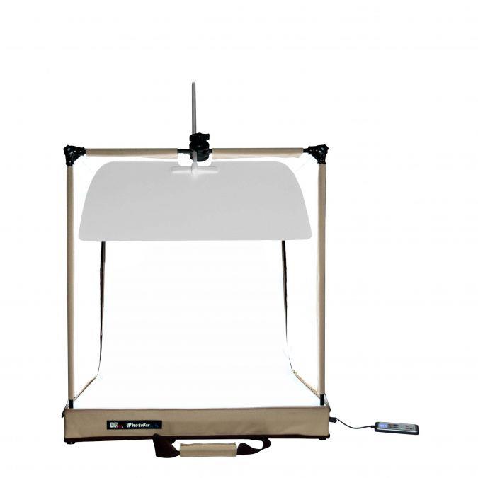 Digpro iPhotoBox Lite 90cm Photo Light Box, LED Photography Studio with 6000 Lux Lighting, 5 Brightness Levels, Reflection-Free Product Photography