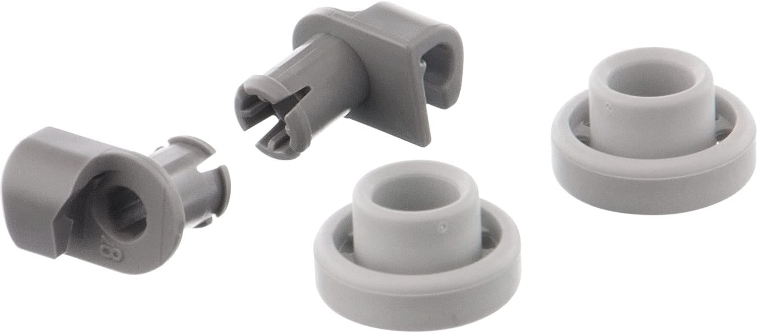 Bosch Siemens AEG Dishwasher Upper Basket Wheel (Pack of 2) 424717