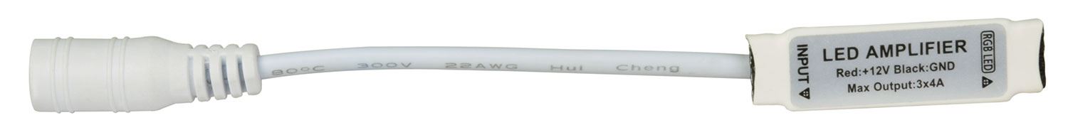 Lyyt 153.771UK In-line RGB LED Tape Repeater Amplifier