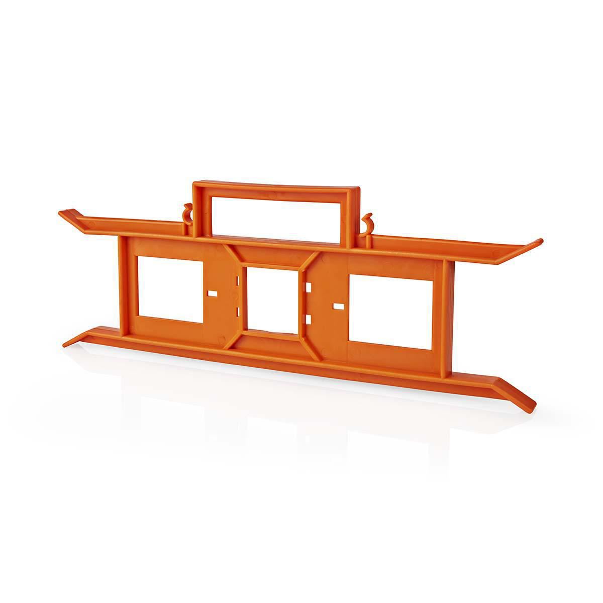 Nedis Mulit Cable H-Frame Manager | Plastic | Orange