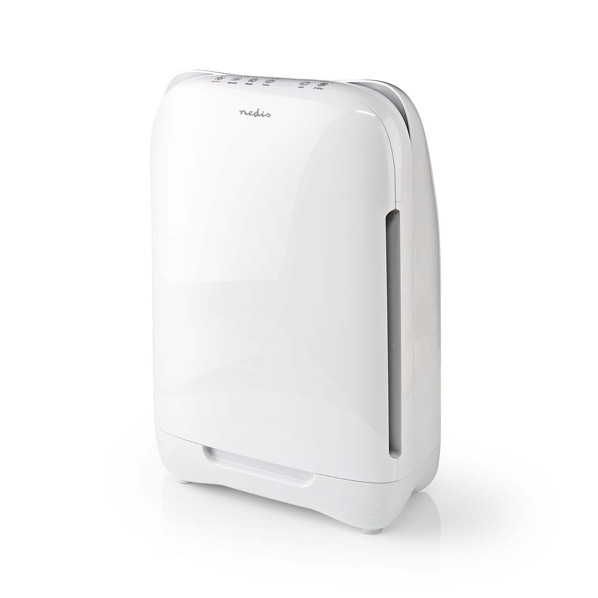 Nedis Air Purifier | Suitable for space up to: 25 m² | Clean Air Delivery Rate (CADR): 200 m³/h | Air quality indicator | White