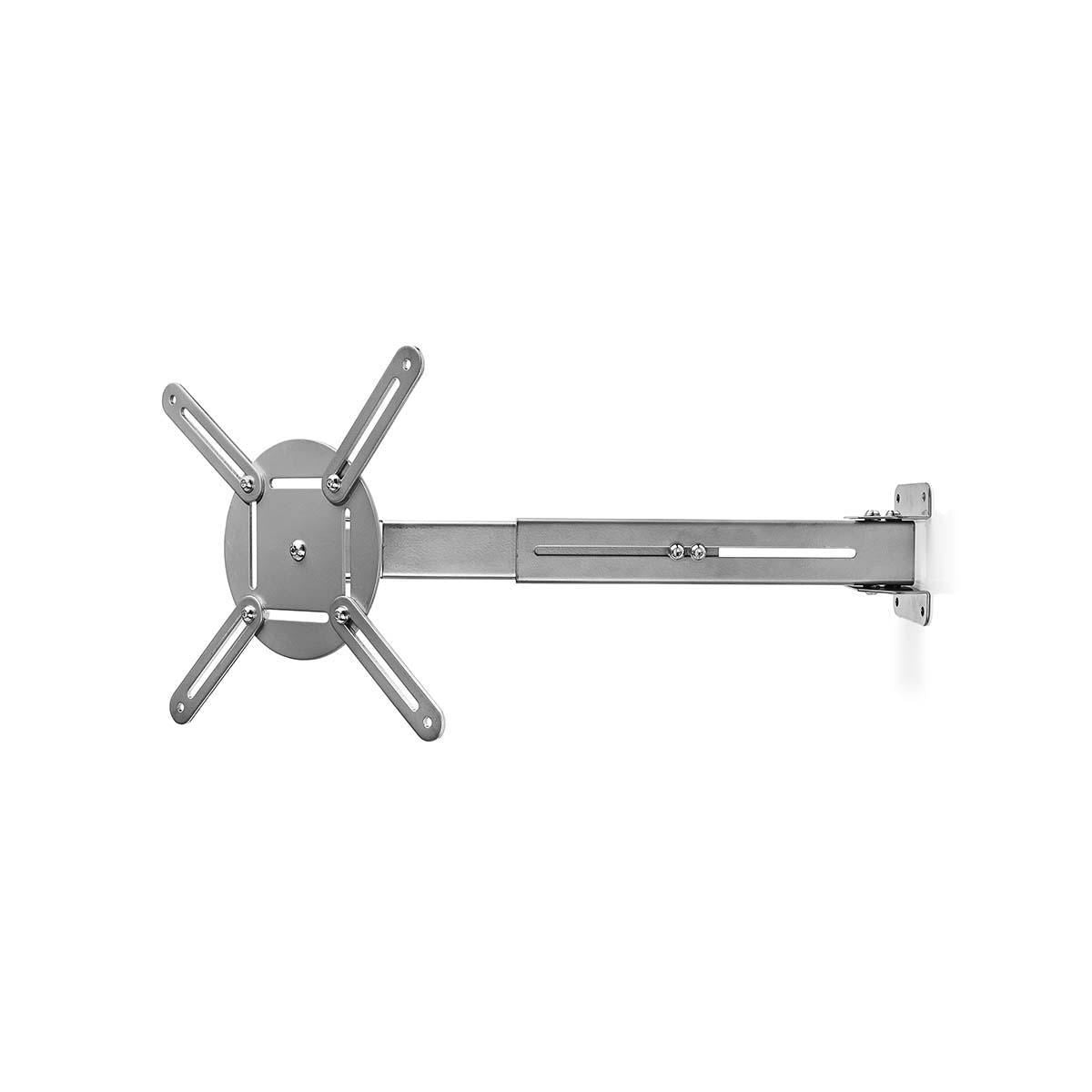 Nedis Projector Mount | Full Motion | 10 kg | Rotatable | Tiltable | Steel | Silver