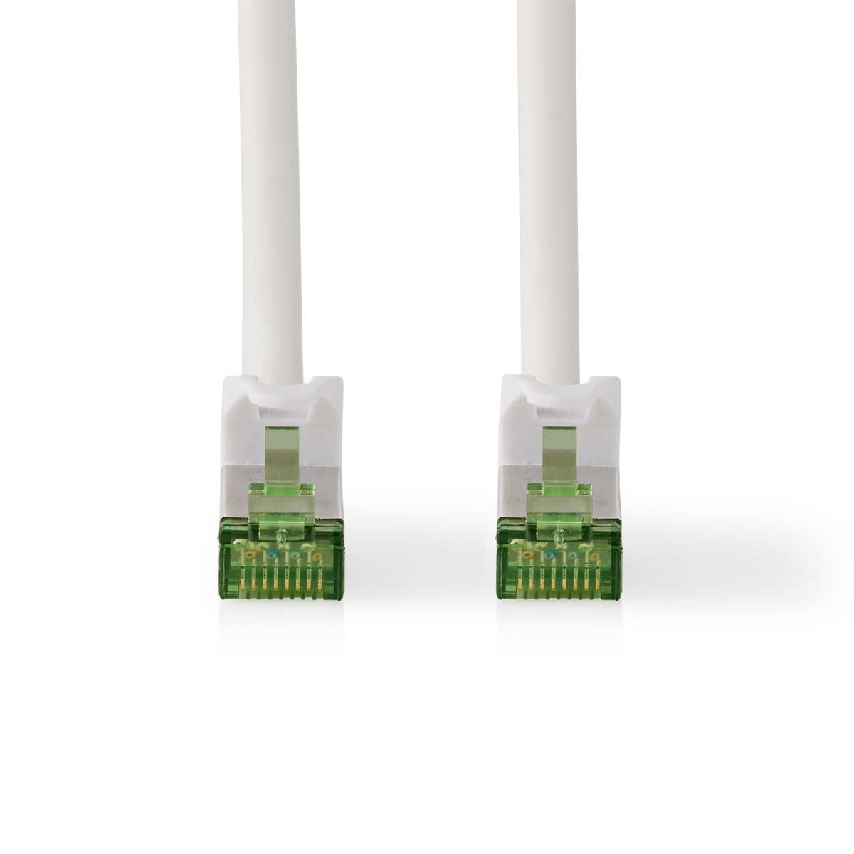 Nedis CAT7 Network Cable | S/FTP | RJ45 Male | RJ45 Male | 1.00 m | Snagless | Round | LSZH | White | Box