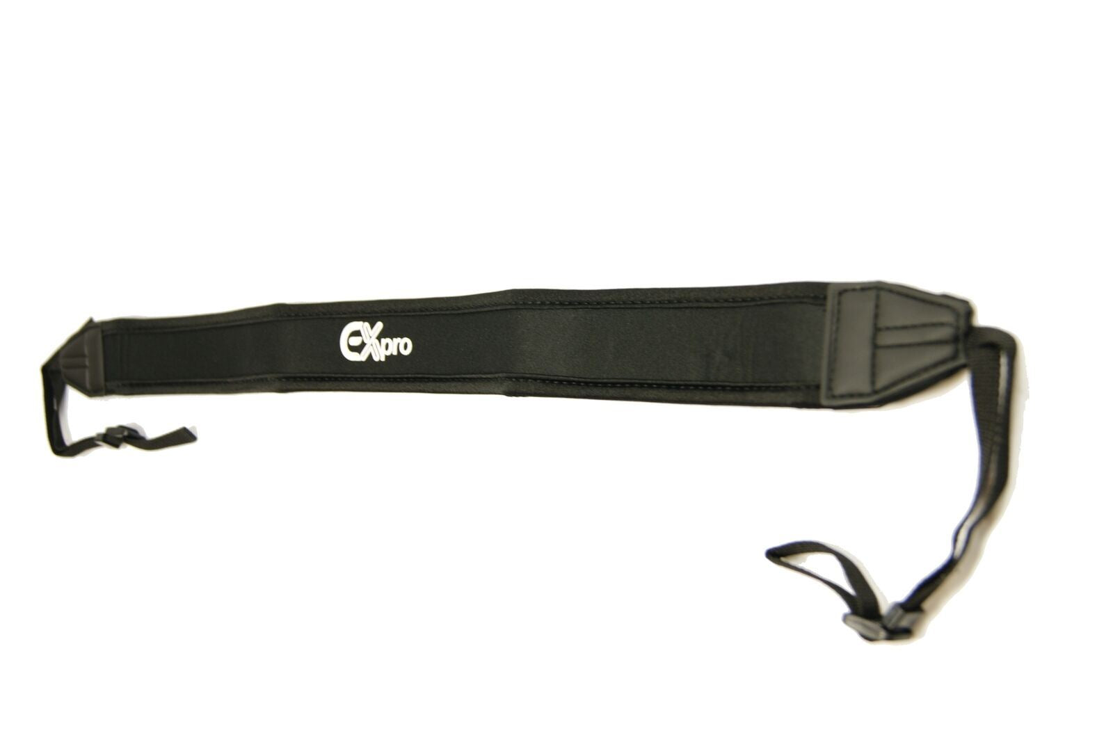 Ex-Pro Neoprene Comfort Non-Slip Neckstrap for Digital SLR, Camcorder, Binocular 1.2m - Black