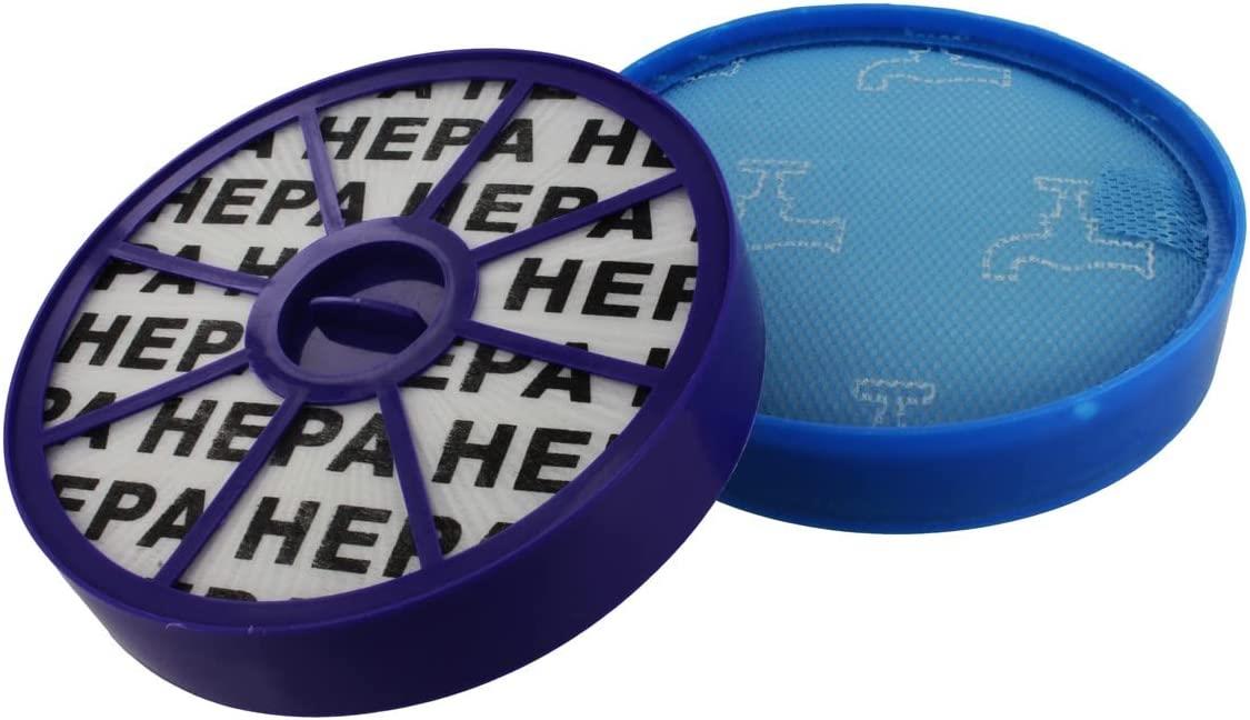 Dyson DC19 DC20 DC21 Compatible Filter Kit, Pack of 2, Plastic, White