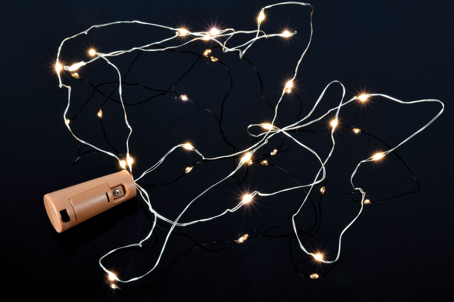 Battery Powered Bottle Wine Cork Stopper String Fairy Light Decor Accessories for Bedroom, Events, Weddings, Parties, 1....