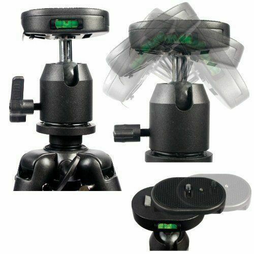 Ex-Pro TRA60 Heavy Duty with Pro Ball Head - Camera / Camcorder Tripod (670mm - 1500mm / 59")