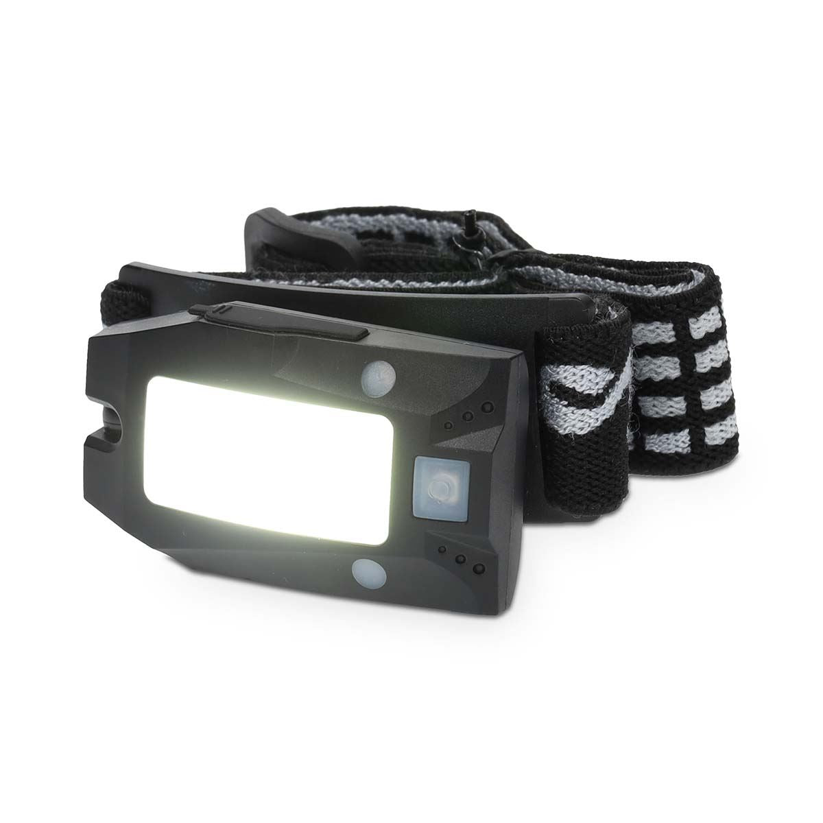 Nedis LED headlight | Battery Powered / USB Powered | 3.7 V DC | Batteries included | Rechargeable | Rated luminous flux: 180 lm | Light range: 20 m