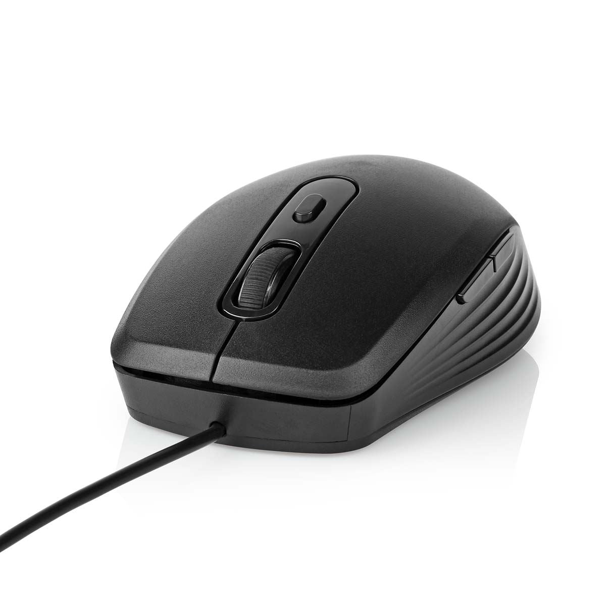 Nedis Mouse | Wired | 1200 / 1800 / 2400 / 3600 dpi | Adjustable DPI | Number of buttons: 6 | Right-Handed