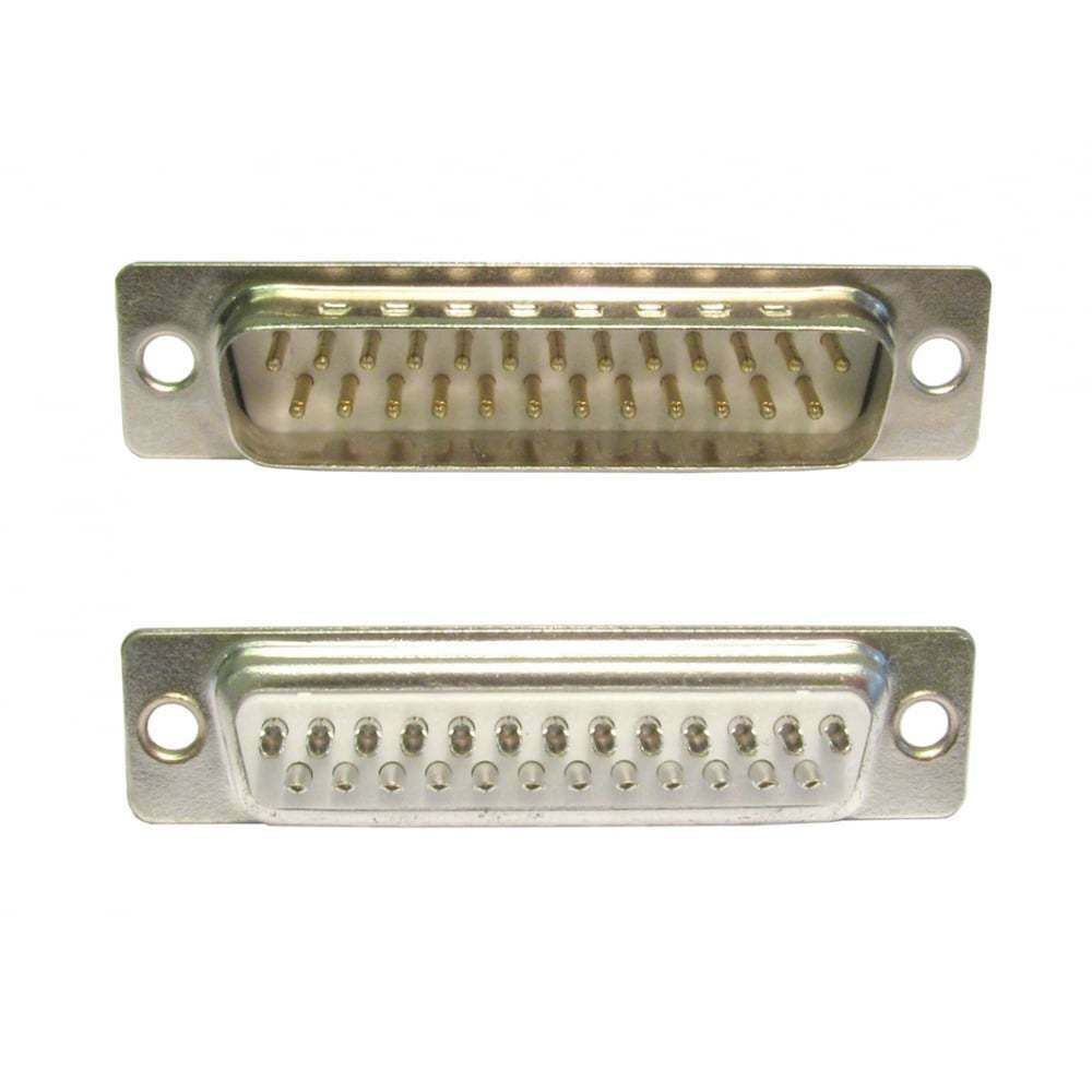 Ex-Pro 25 Pin DB25 D25 D Sub Male Solder Type Connector Adaptor