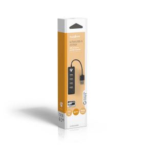 Nedis USB Hub | USB-A Male | 4x USB A Female | 4 port(s) | USB 2.0 | USB Powered