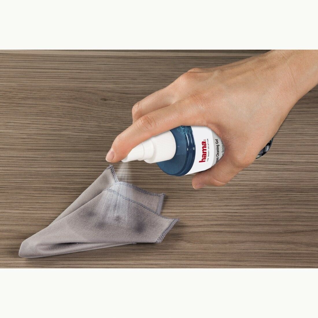Hama Screen Cleaning Fluid Gel | 200ml | Microfiber Cloth Included