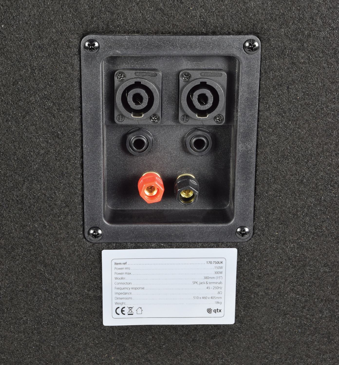 QTX | QT15S Bass box 38cm (15