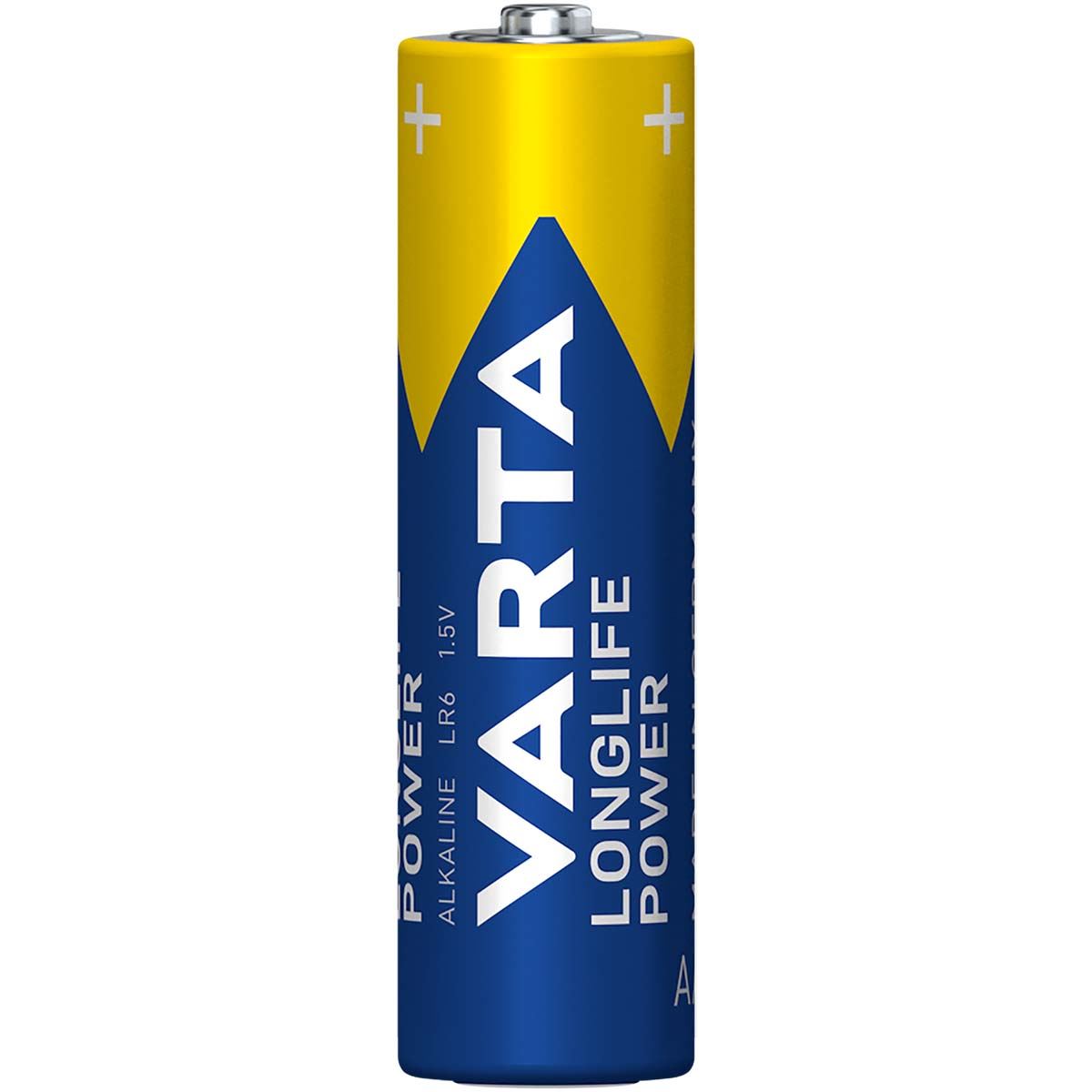 Varta Alkaline Battery AA 1.5 V High Energy 4-Blister