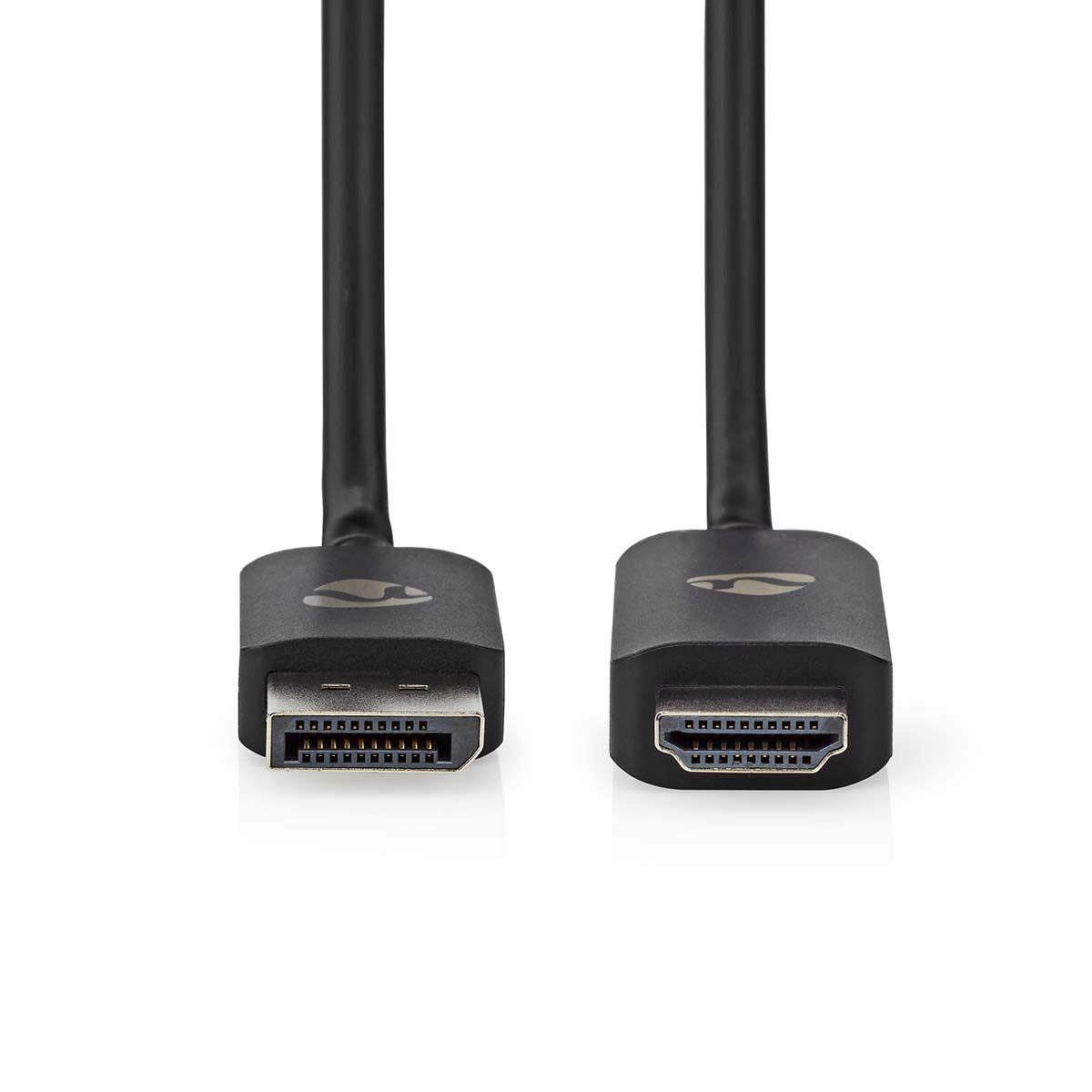 Nedis DisplayPort Adapter | DisplayPort Male | HDMI™ Connector | 8K@30Hz | Nickel Plated | Straight | 1.80 m | Round | TPE | Black | Envelope