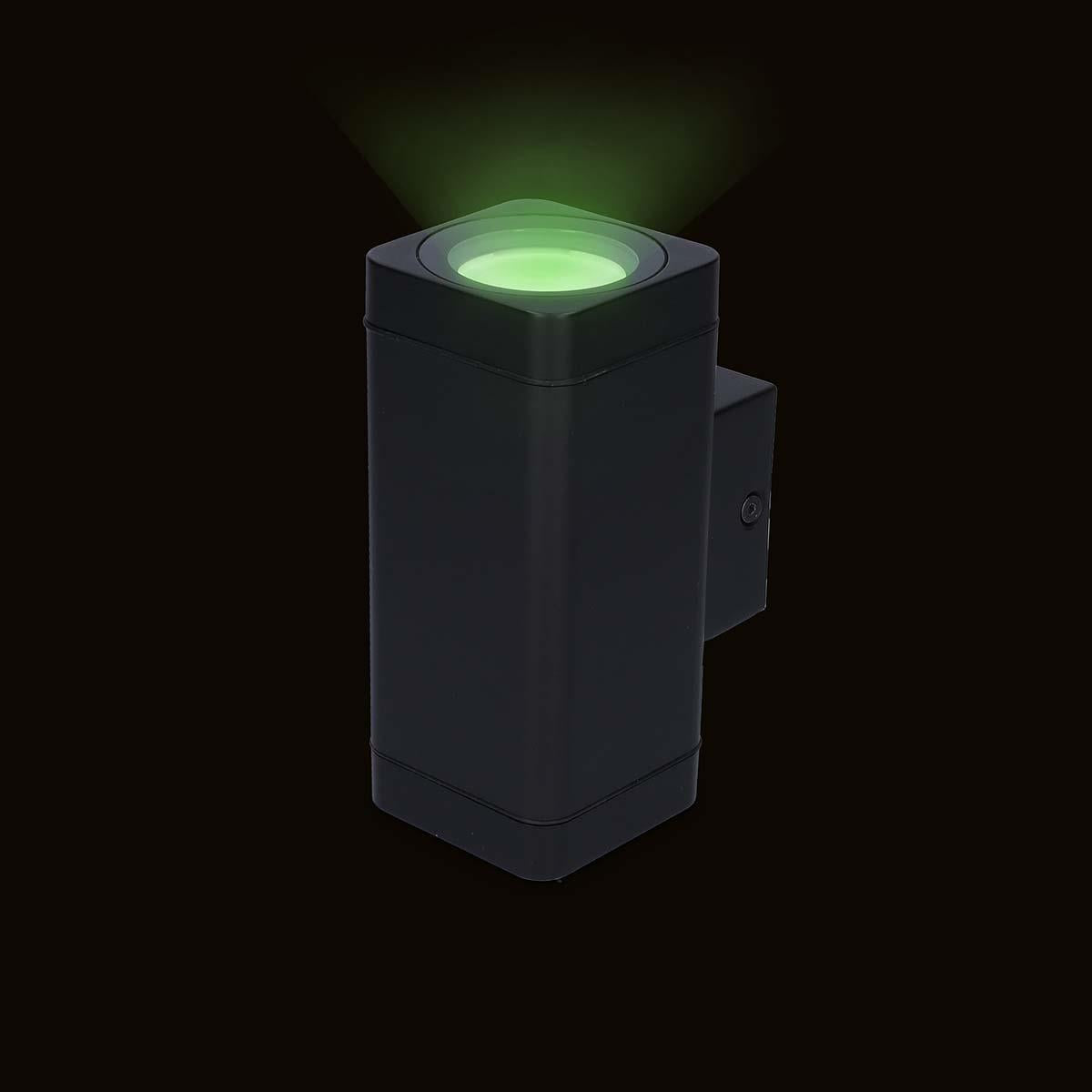 Nedis Smartlife Outdoor Wall Light Zigbee Bluetooth® | Warm to Cool White & RGB Coloured | 2700 - 6500 K | ABS | Android™ / IOS App