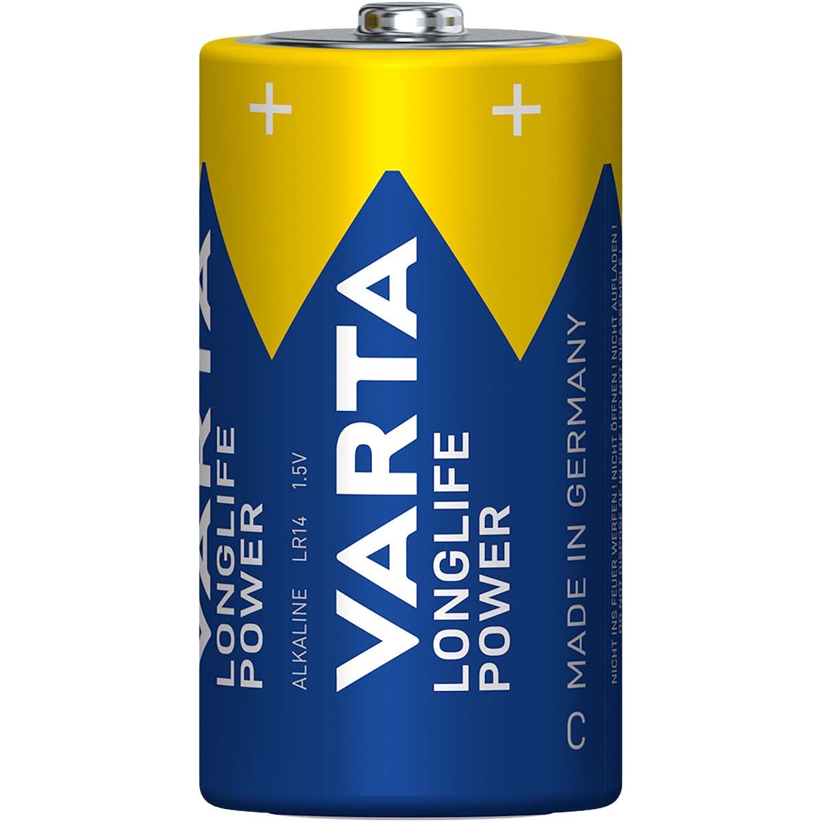 Varta Alkaline Battery C 1.5 V High Energy 2-Blister