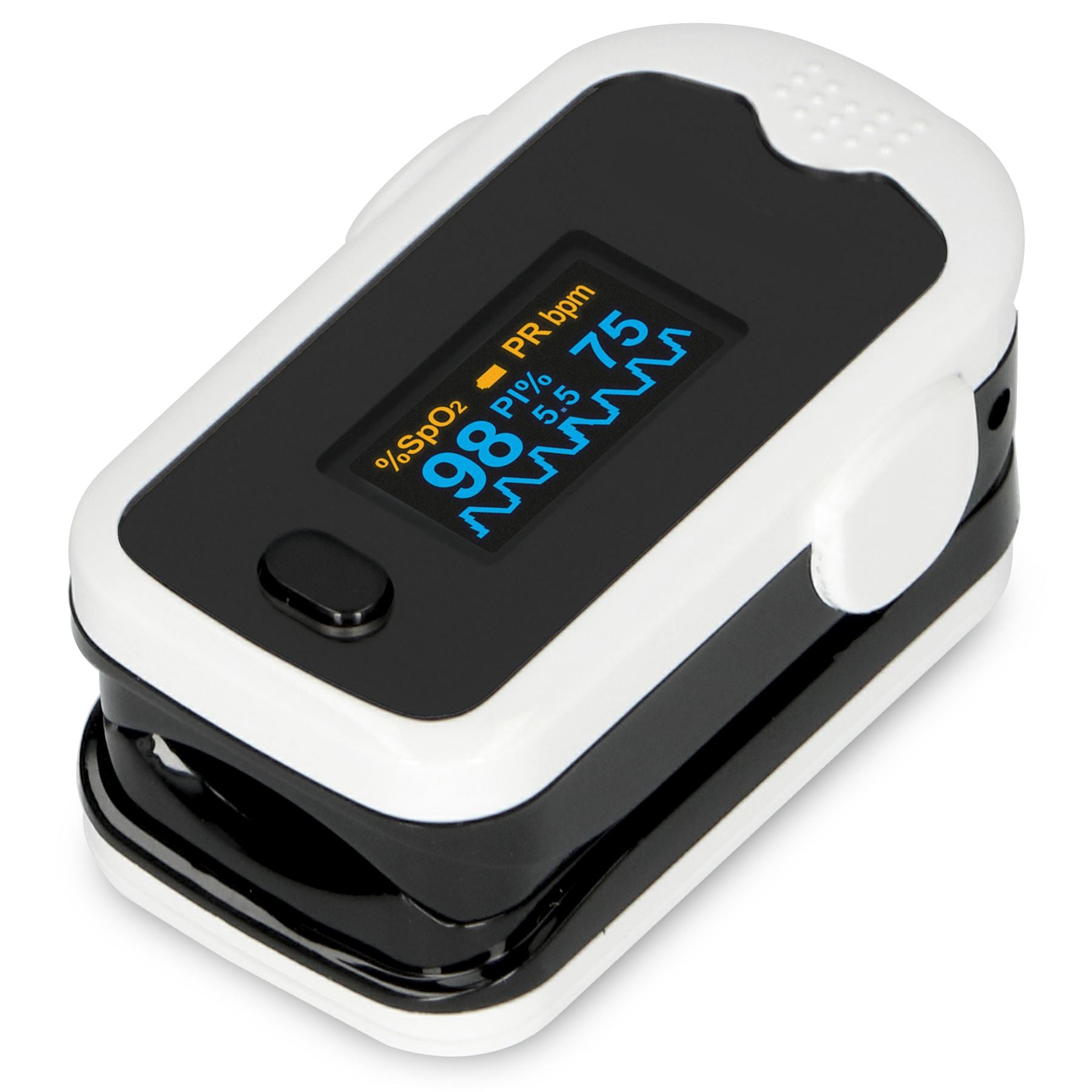 Alecto Pulse Oximeter/Blood Oxygen Monitor - Finger Oxygen Saturation Monitor/SATS Monitor SpO2