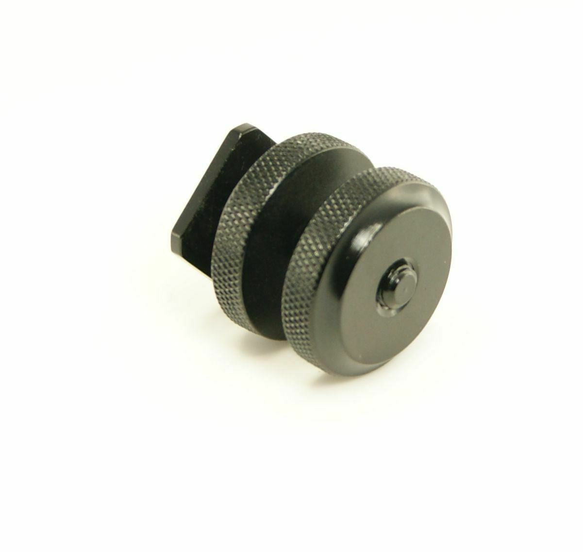 Ex-Pro Dual Nuts Hot Shoe 1/4" Screw Adapter for Flash Trigger, Flash Stand, Microphone, GPS and Digital Camera