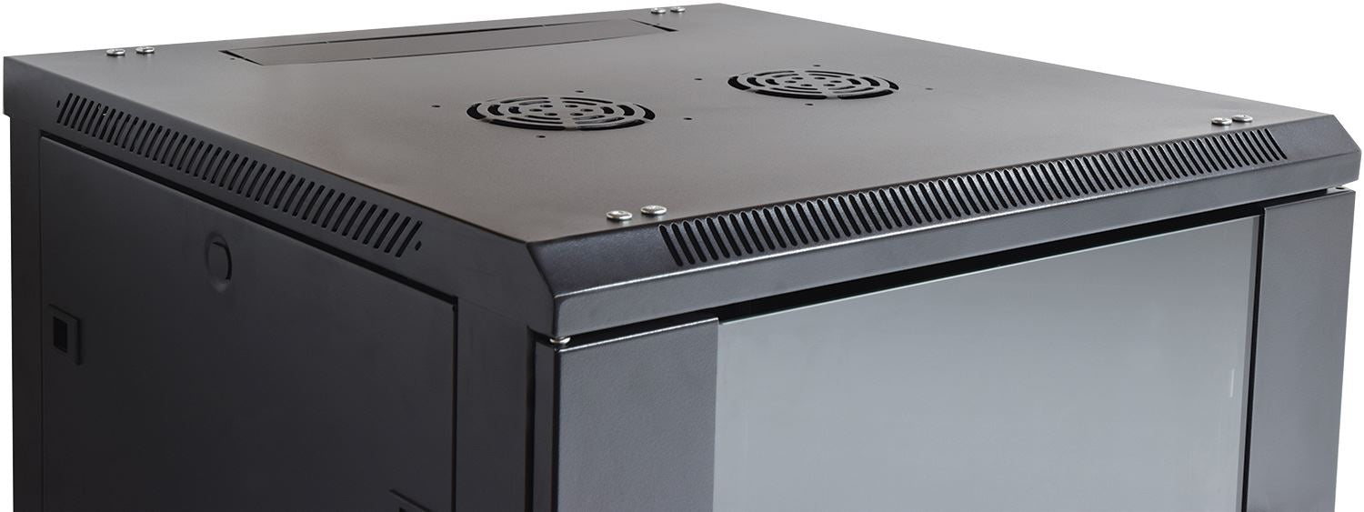 Adastra 19" Rack Cabinet with Glass Door 9U x 600mm Deep