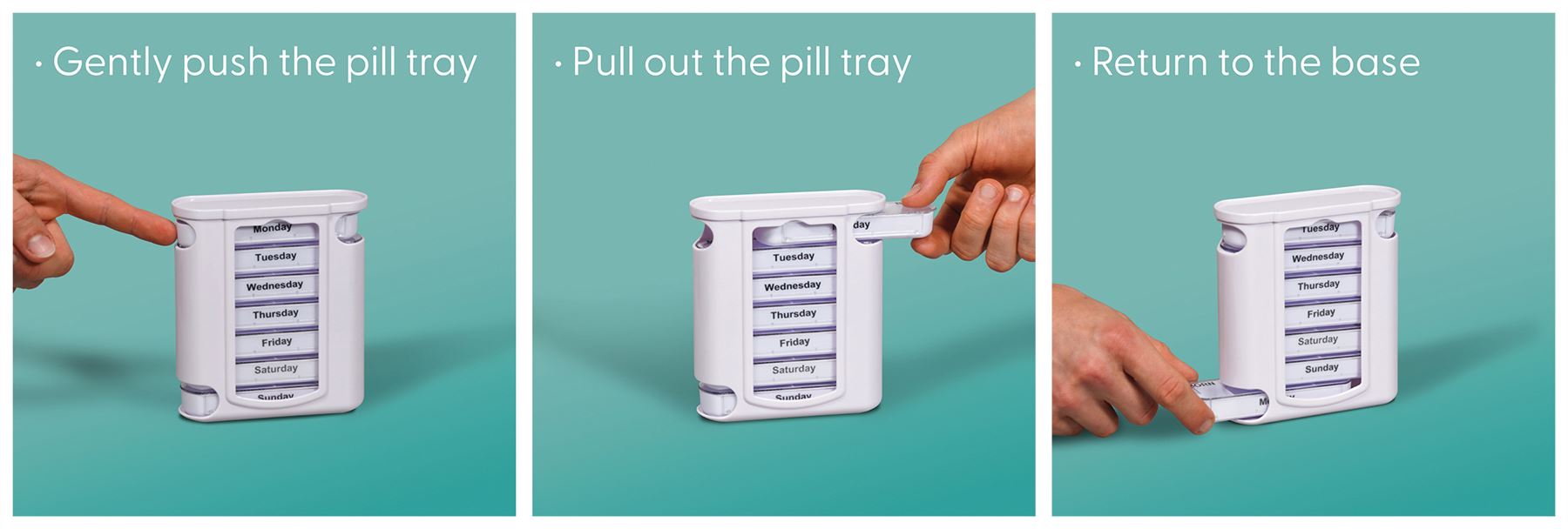 7 Day Pill Dispenser Tablet Box Organiser. 4 Compartments per Day, Breakfast, Lunch, Dinner and Bedtime. for Those who take Many Tablets on a Daily Basis. Easy Medication Management & Organisation