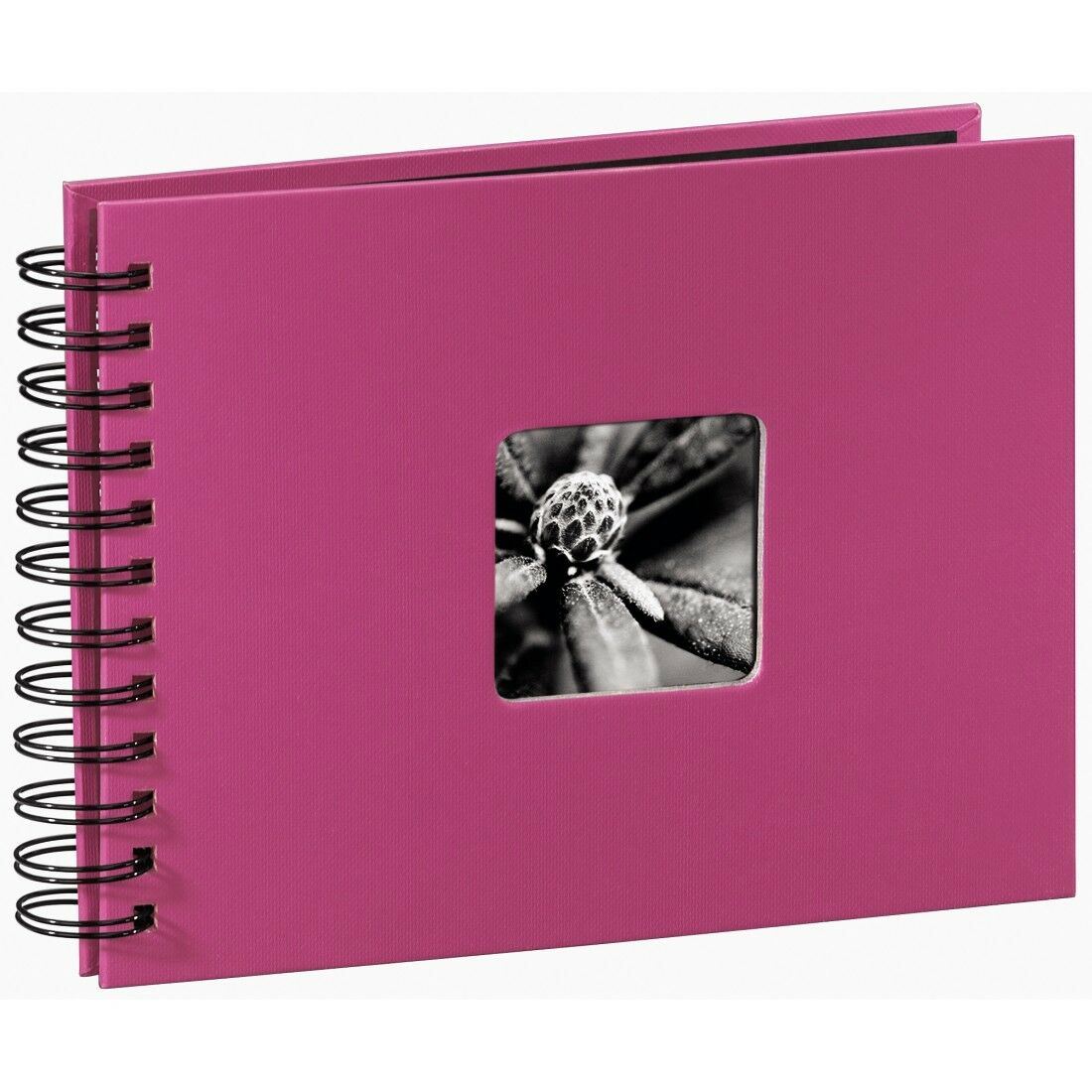 Hama Fine Art Spiralbound Photo Album, 24 x 17 cm, 50 , Pink