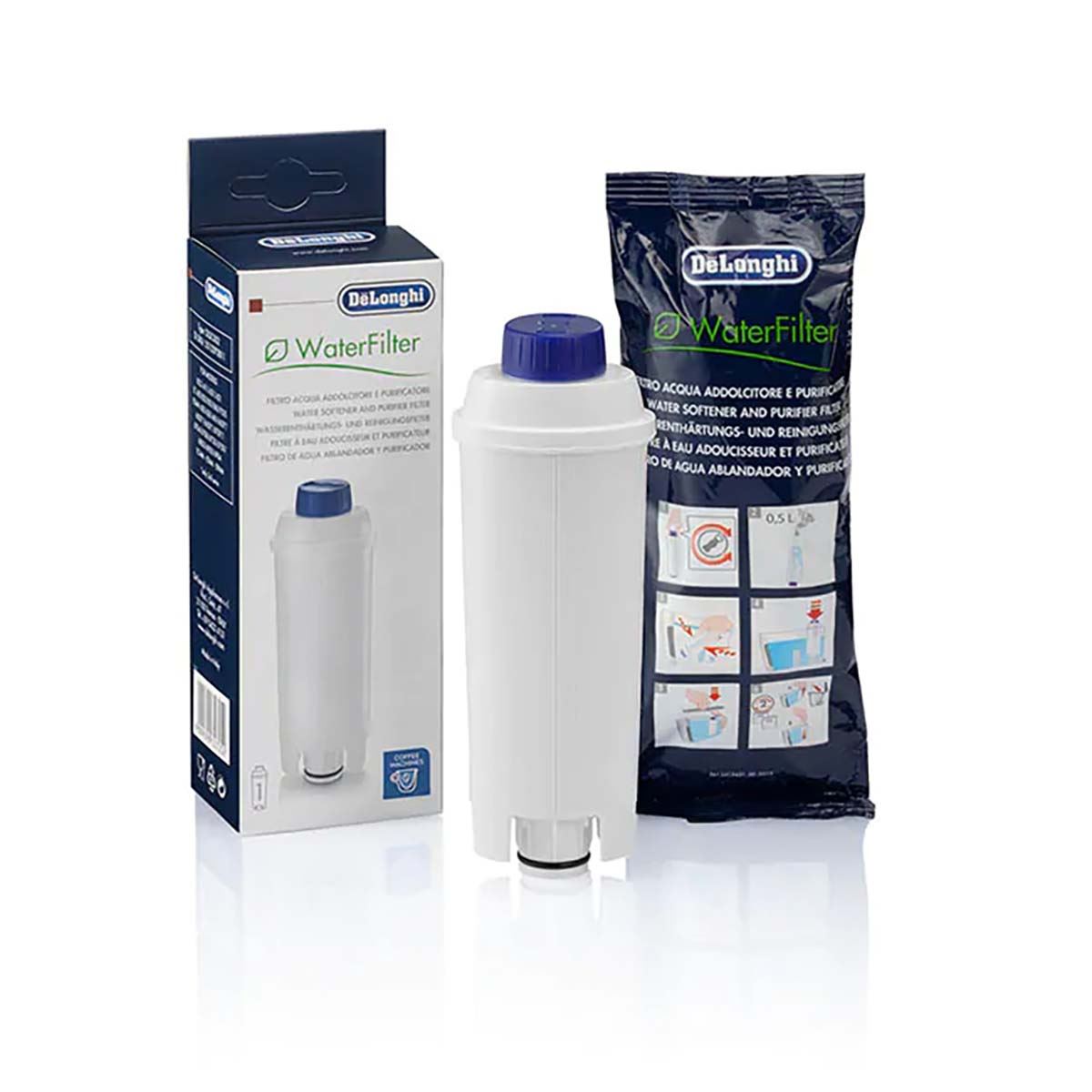 Delonghi DLS-C002 Water Filter for Coffee Machines ECAM, ETAM and EPAM (not ESAM)