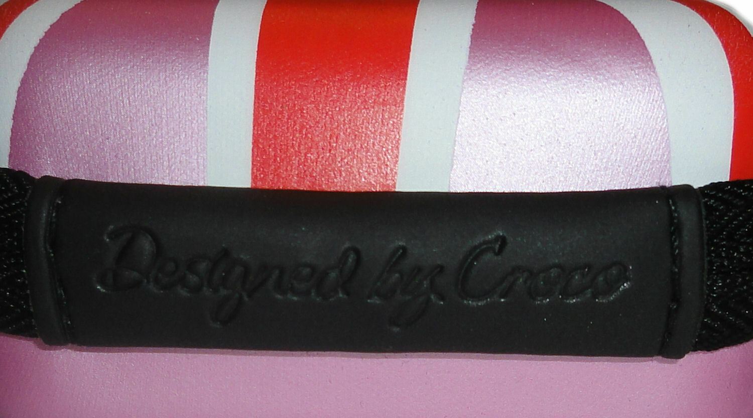 Croco Union Jack Flag Tough Case Shock/Water Proof for a Digital Cameras [Medium] - Pink