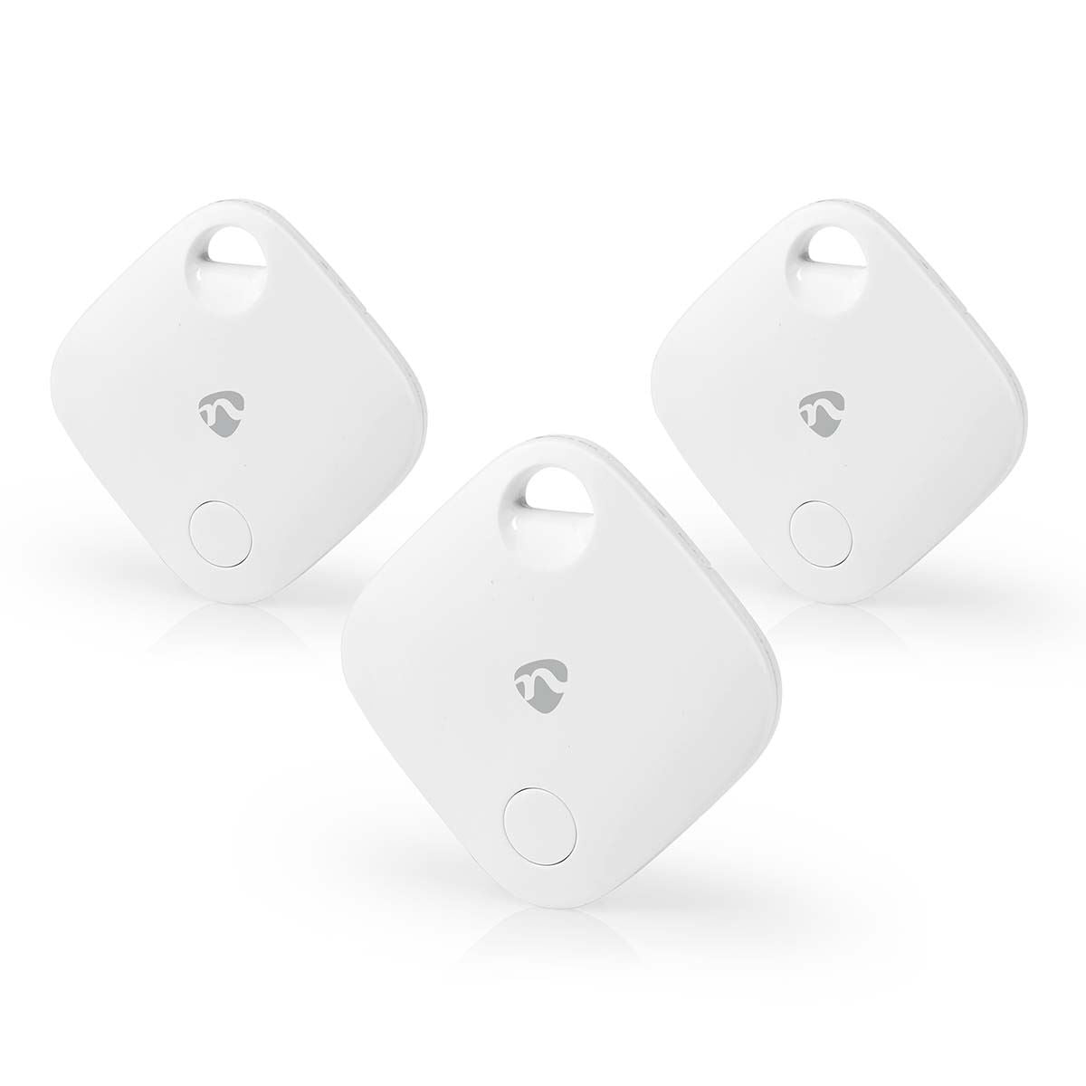 Nedis SmartLife Smart Tag GPS Tracker Finder Anti lost Alarm Bluetooth Key Dog Locator Child MFI  - 3 Pack