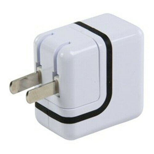 Ex-Pro Travel USB Charger 2.1 A | Number of outputs: 1 | UK USA EU Adapters | 2 x USB-A | White