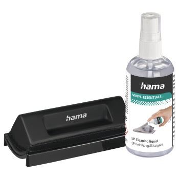 Hama Record Cleaning Kit for Vinyl | LP | Cleaning brush and Fluid