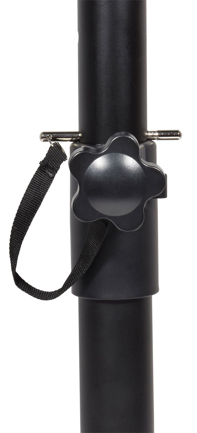 QTX Premium Adjustable Floor Speaker Stand for Studio Monitors and Hi-Fi Loudspeakers