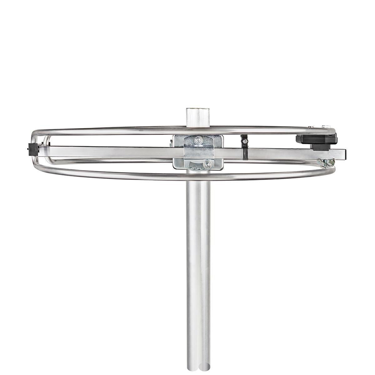 Nedis ANORFM10ME Outdoor FM Aerial Antenna, Reception Range 0-15 km, 4dB Gain, Aluminium