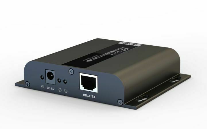 Ex-Pro 120m HDMI Extender 2K4K UHD Single CAT5/5e/6 Cable (Direct or Via Pannel / Switch)