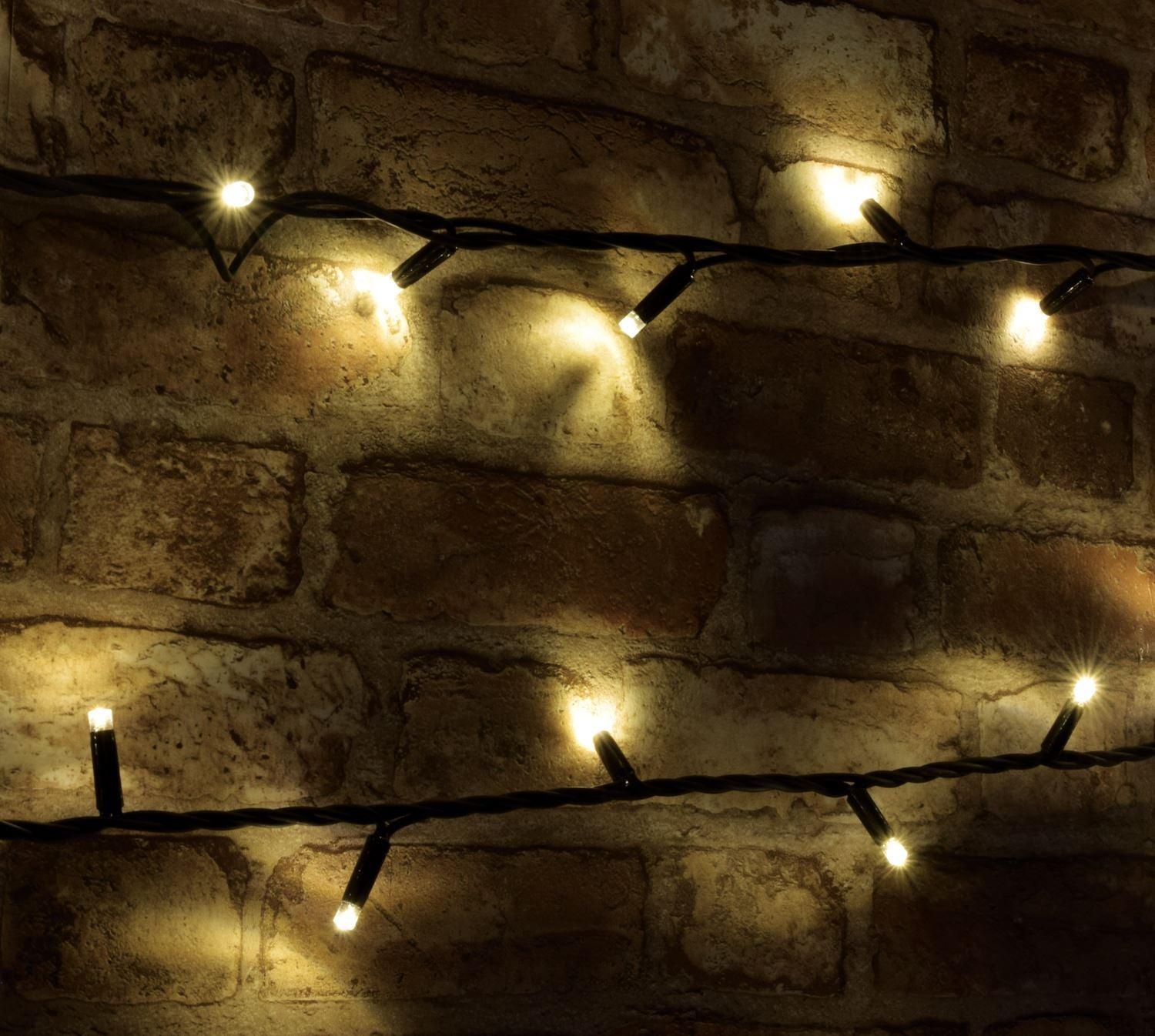 Lyyt 180 LED 18m Lyyt-Link Heavy Duty LED String Lights [Linkable] - Warm White