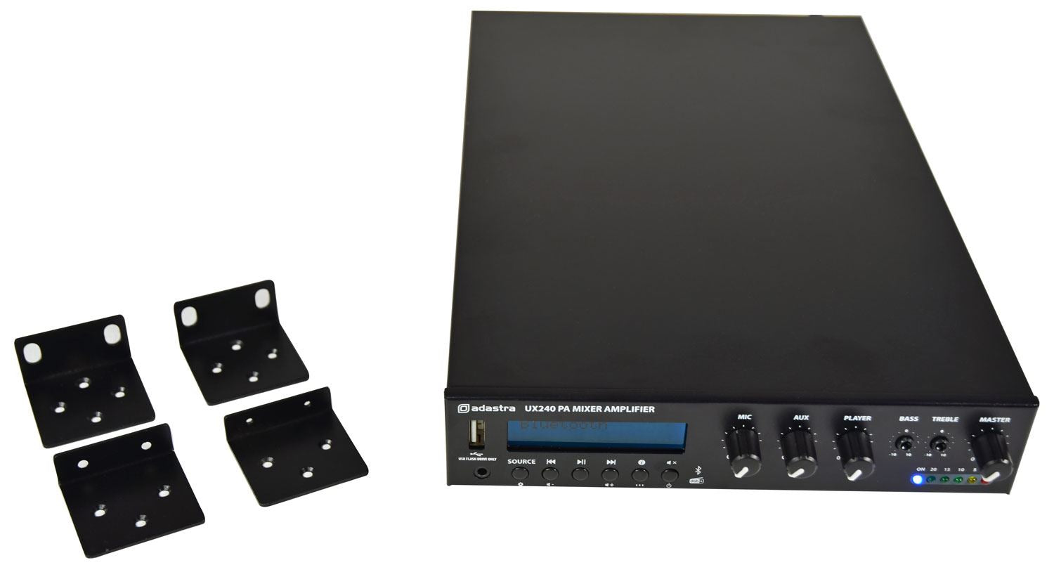 Adastra UX Series Compact 100V Mixer-Amplifiers - UX240 240W