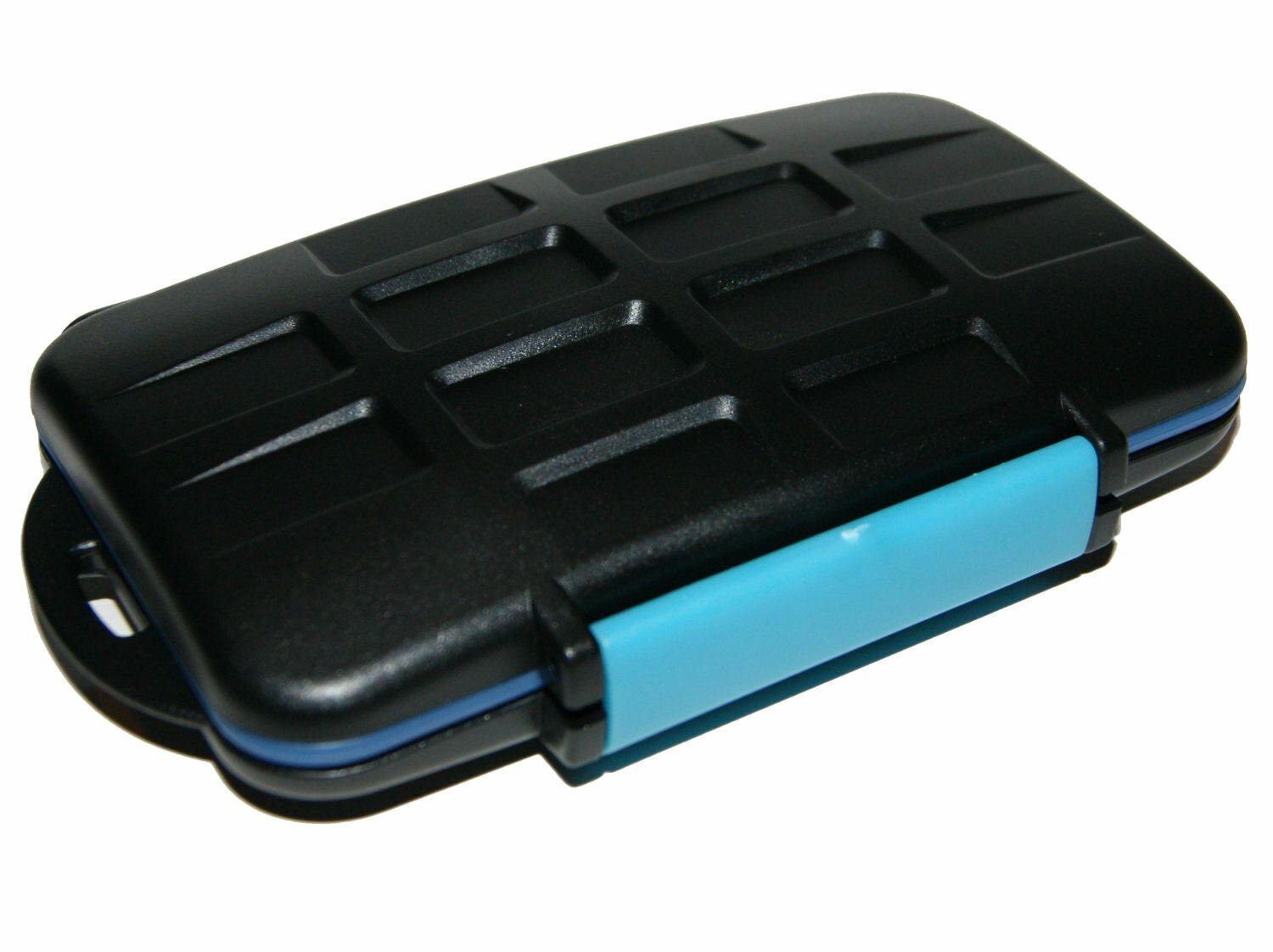 Ex-Pro Tough-Store Waterproof Memory Card Case for SD SDHC SDXC & CF Cards, Holds 8 SD + 4 Compact Flash, Shockproof Anti-Static Storage