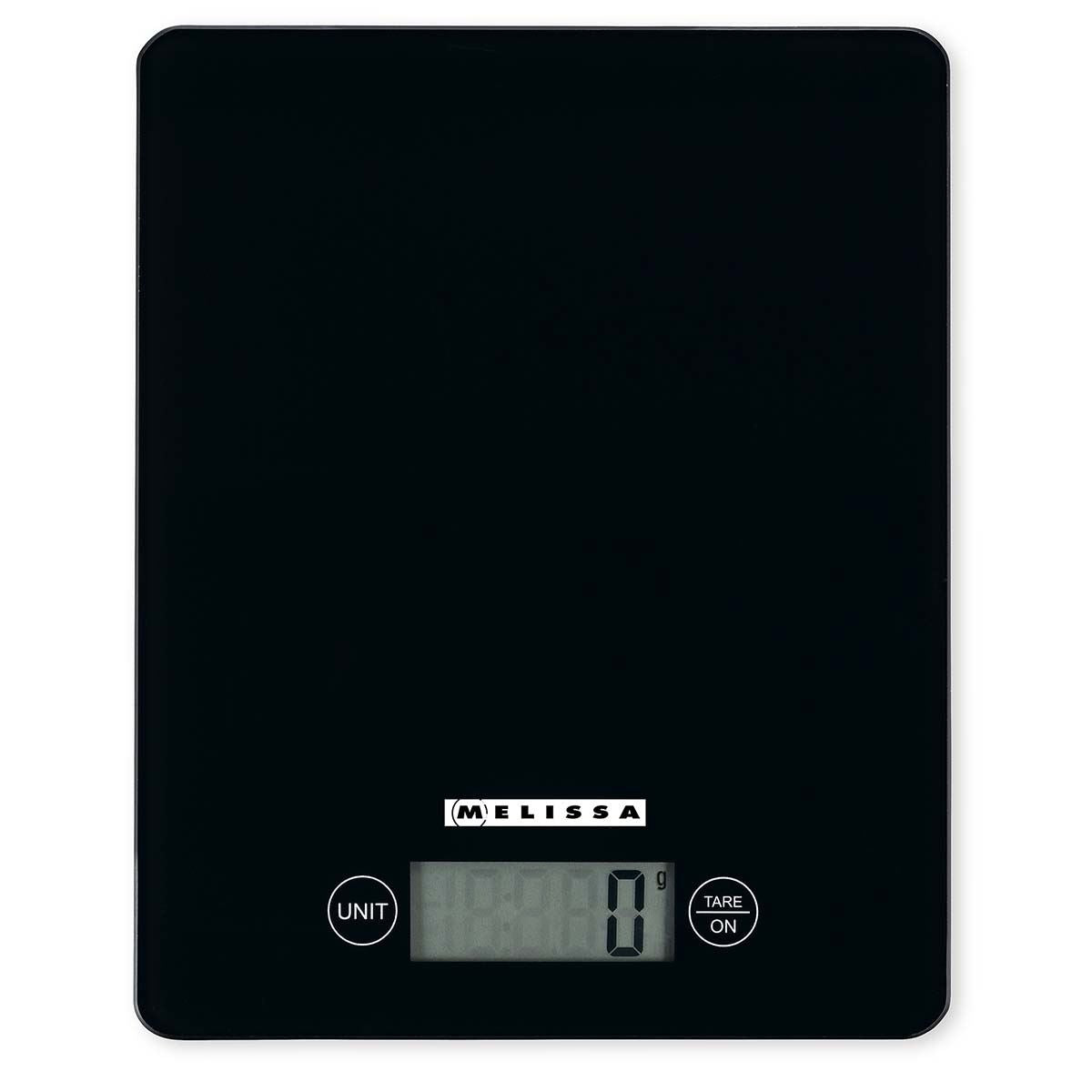 MELISSA Kitchen Digital Food Scales LCD Electronic Weighing 5kg Cooking Baking Balance - Black
