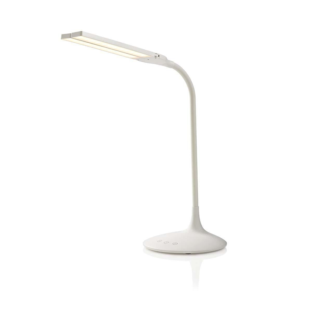 NEDIS Dimmable LED Table Lamp with Touch control and 3 Light modes, Rechargeable battery, 280 lm