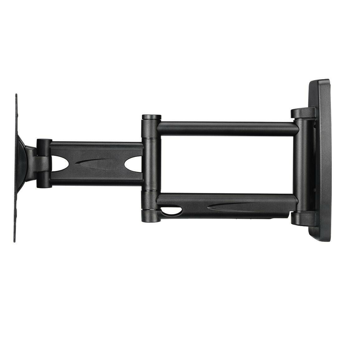 Hama Full Motion TV LCD Wall Mount | 19 - 37 " | Maximum weight: 30 kg | Tiltable | Rotatable | 2 Pivot point(s) | Steel | Black