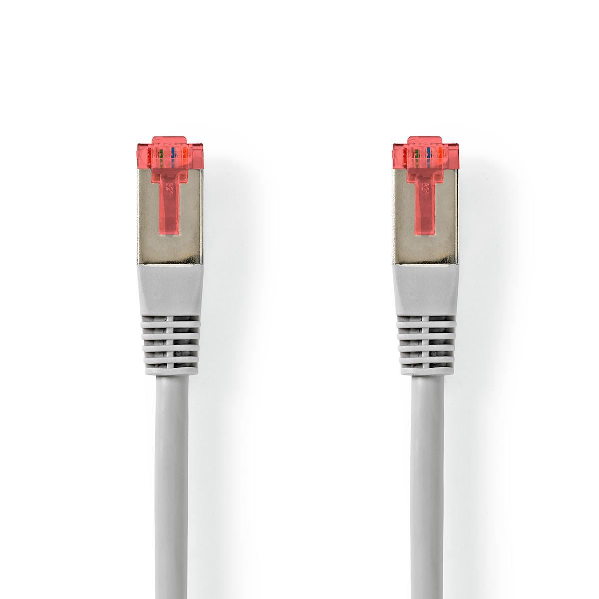 Nedis CAT6 Cable | RJ45 Male | RJ45 Male | S/FTP | 3.00 m | Round | LSZH | Grey