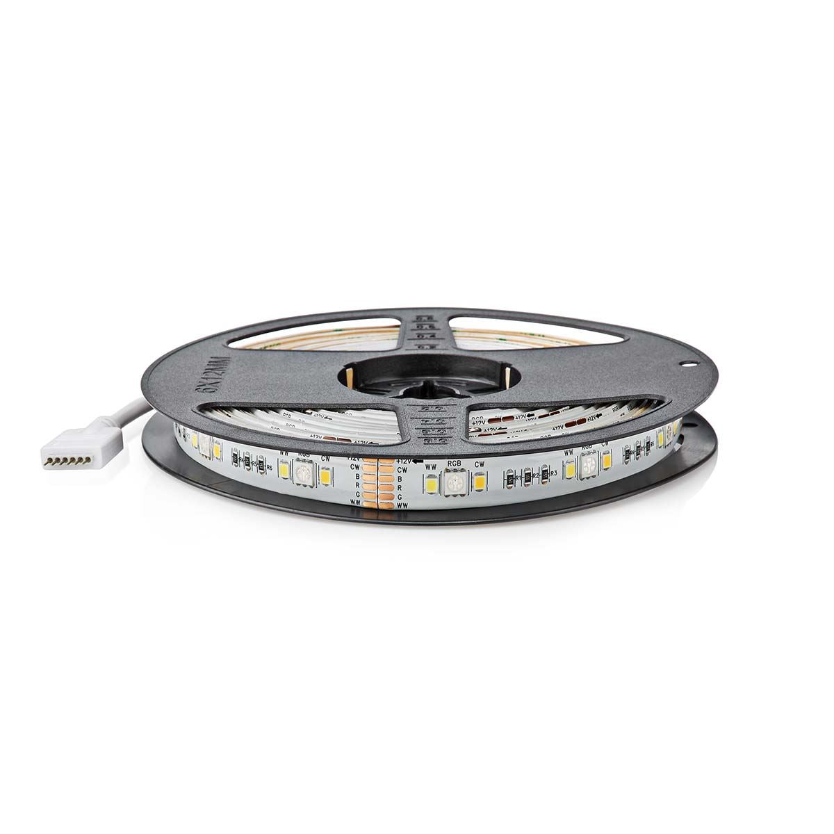 Nedis SmartLife LED Strip | Wi-Fi | Cool White / RGB / Warm White | SMD | 5.00 m | IP44 | 2700 - 6500 K | 960 lm | Android™ / IOS