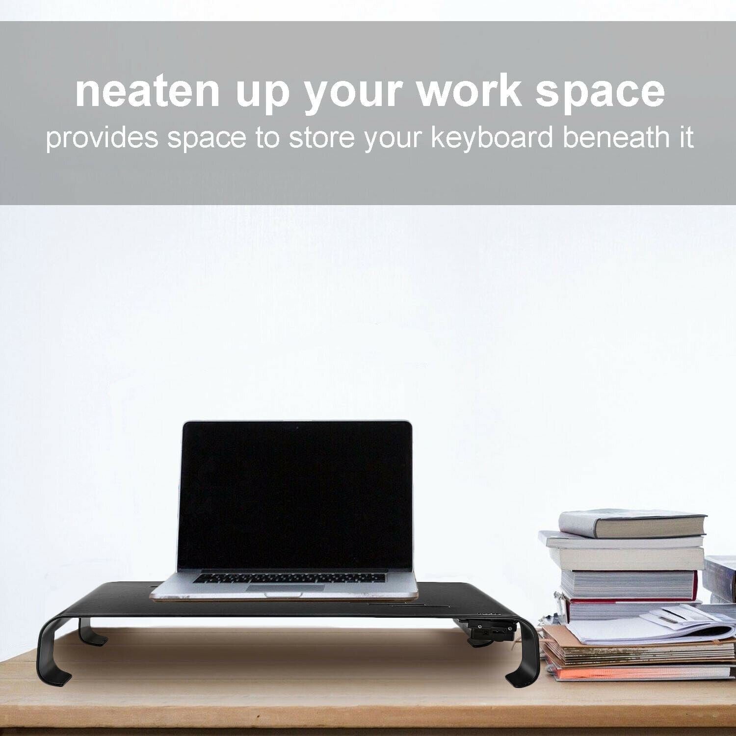 Nedis Monitor Stand | Ergonomics: Yes | Maximum carrying capacity: 18 kg | Universal | USB hub | Adjustable height: No