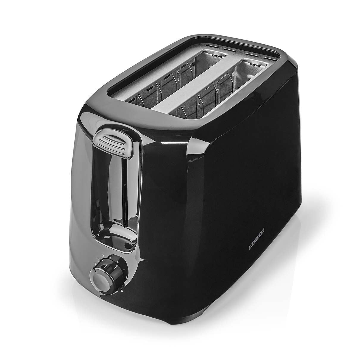MELISSA Compact 2 Slice Toaster with Adjustable Browning Control, 6 Toasting Levels, and Removable Crumb Tray, 700W