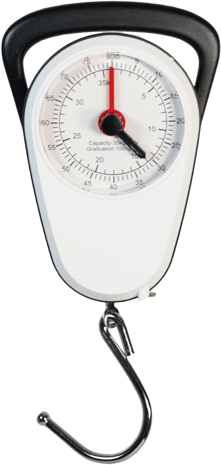 Portable Hook Hanging Mechanical Weighing Luggage Weight SCALE Travel 35Kg