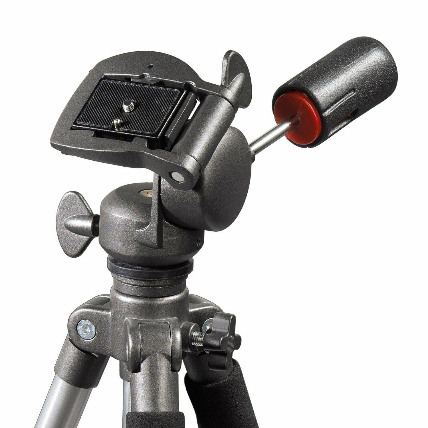 Hama Omega Premium Pro | Pan & Tilt | 55" Heavy Duty Tripod for DSLR Cameras